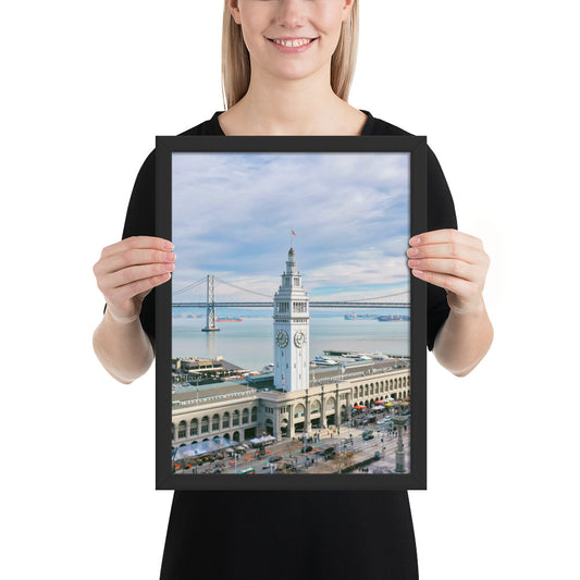 Ferry Building Framed poster