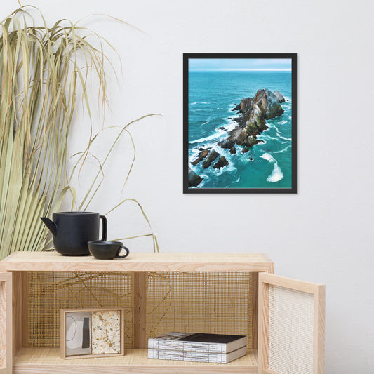 San Pedro Point Framed poster