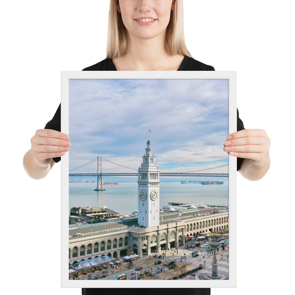 Ferry Building Framed poster