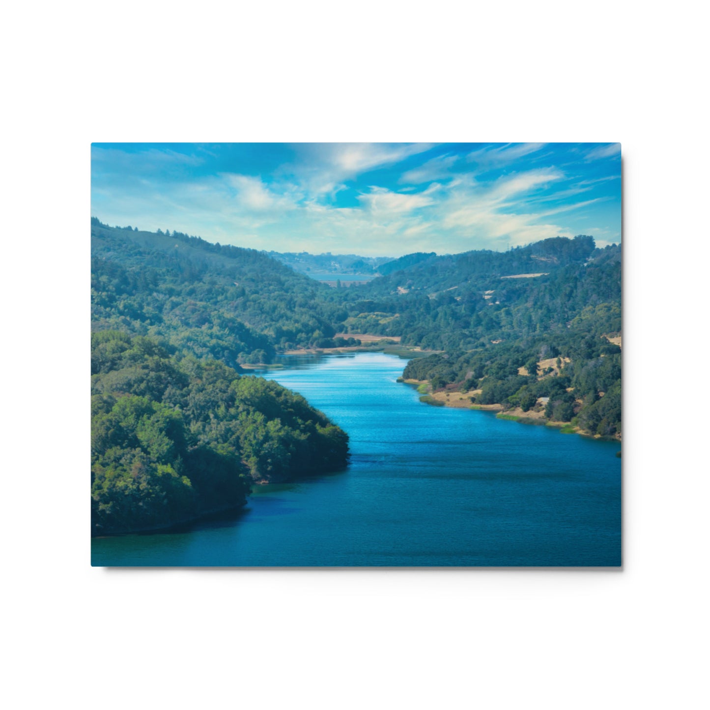 Crystal Spings Reservior Metal prints