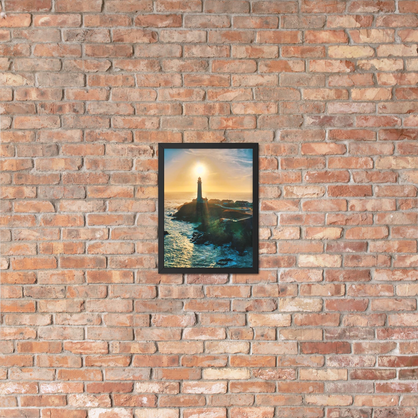 Pigeon Point Lighthouse Framed poster