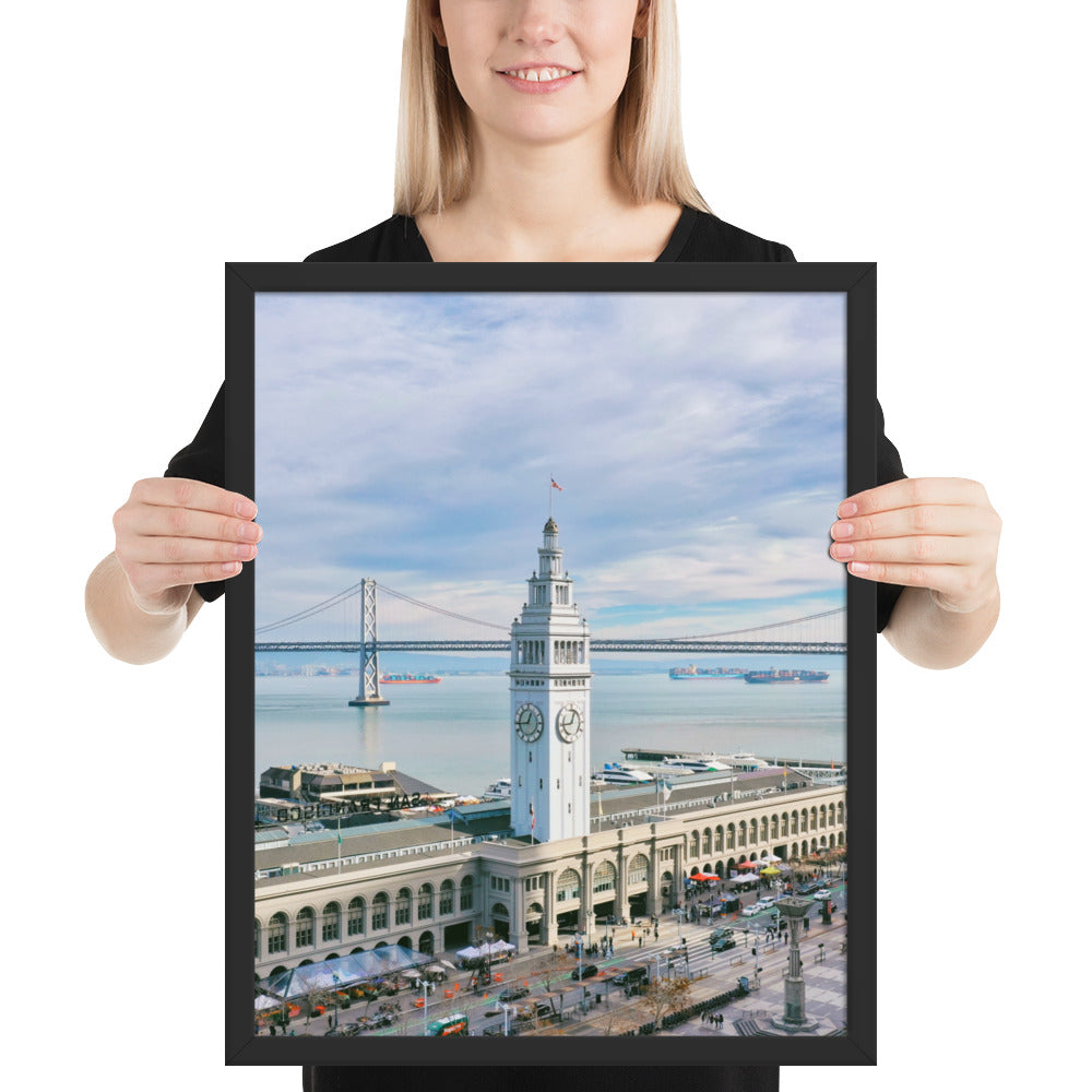 Ferry Building Framed poster