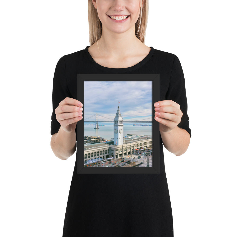 Ferry Building Framed poster