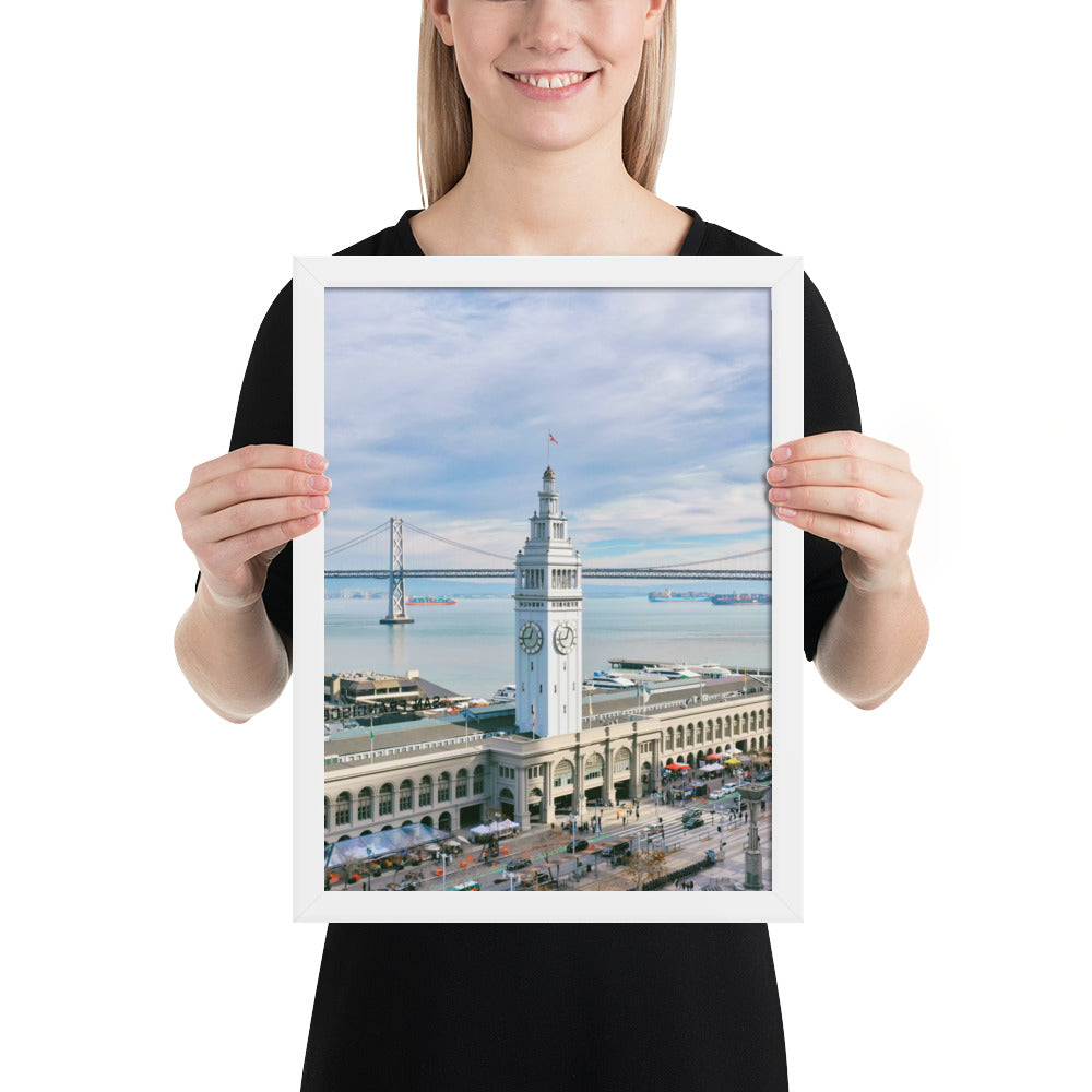 Ferry Building Framed poster