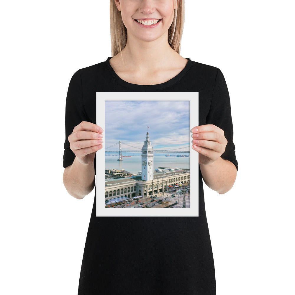 Ferry Building Framed poster