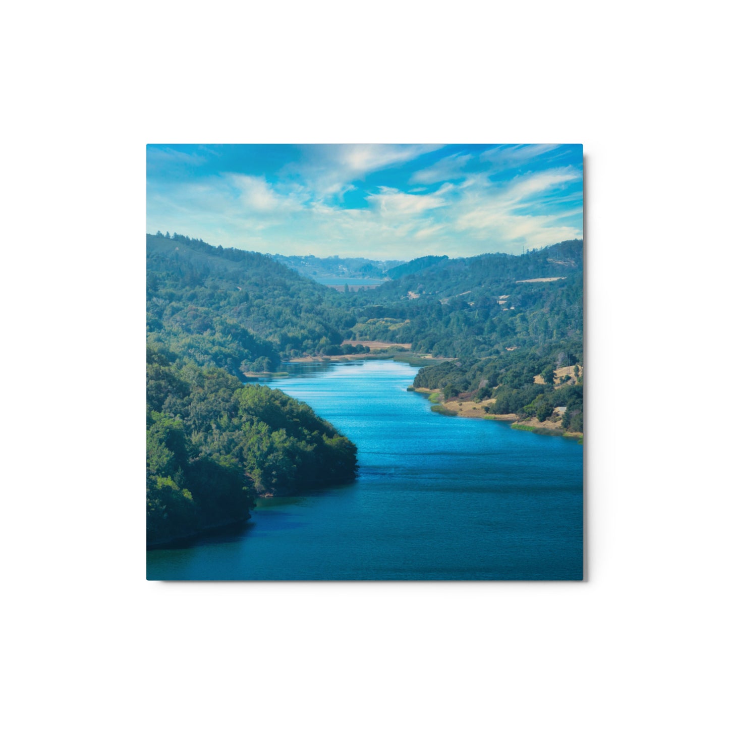 Crystal Spings Reservior Metal prints